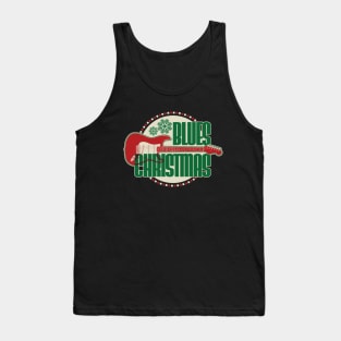 Merry Blues Christmas Tank Top